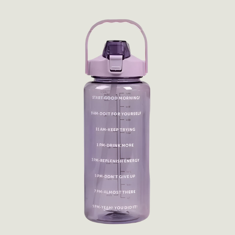 The 2L Motivational Water Bottle