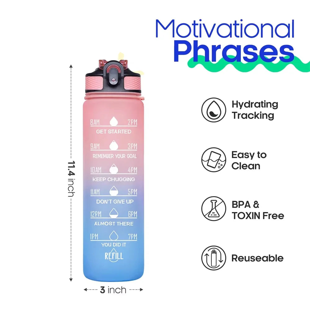 The Motivational Water Bottle