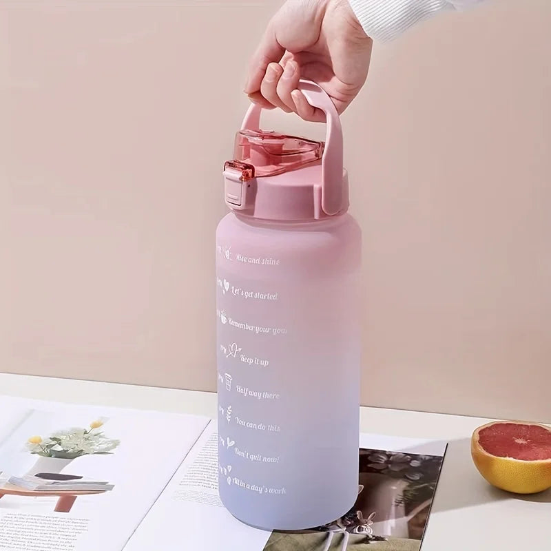 The 2L Motivational Water Bottle